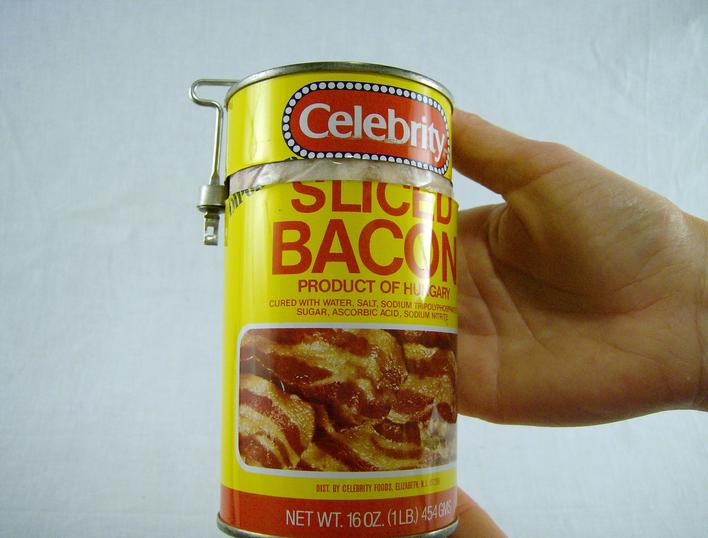 Celebrity Canned Bacon